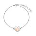 Bracciale Silver Collection Argento Bicolore Bianco / Rosa - Bracciali con Incisione Donna | Stroili