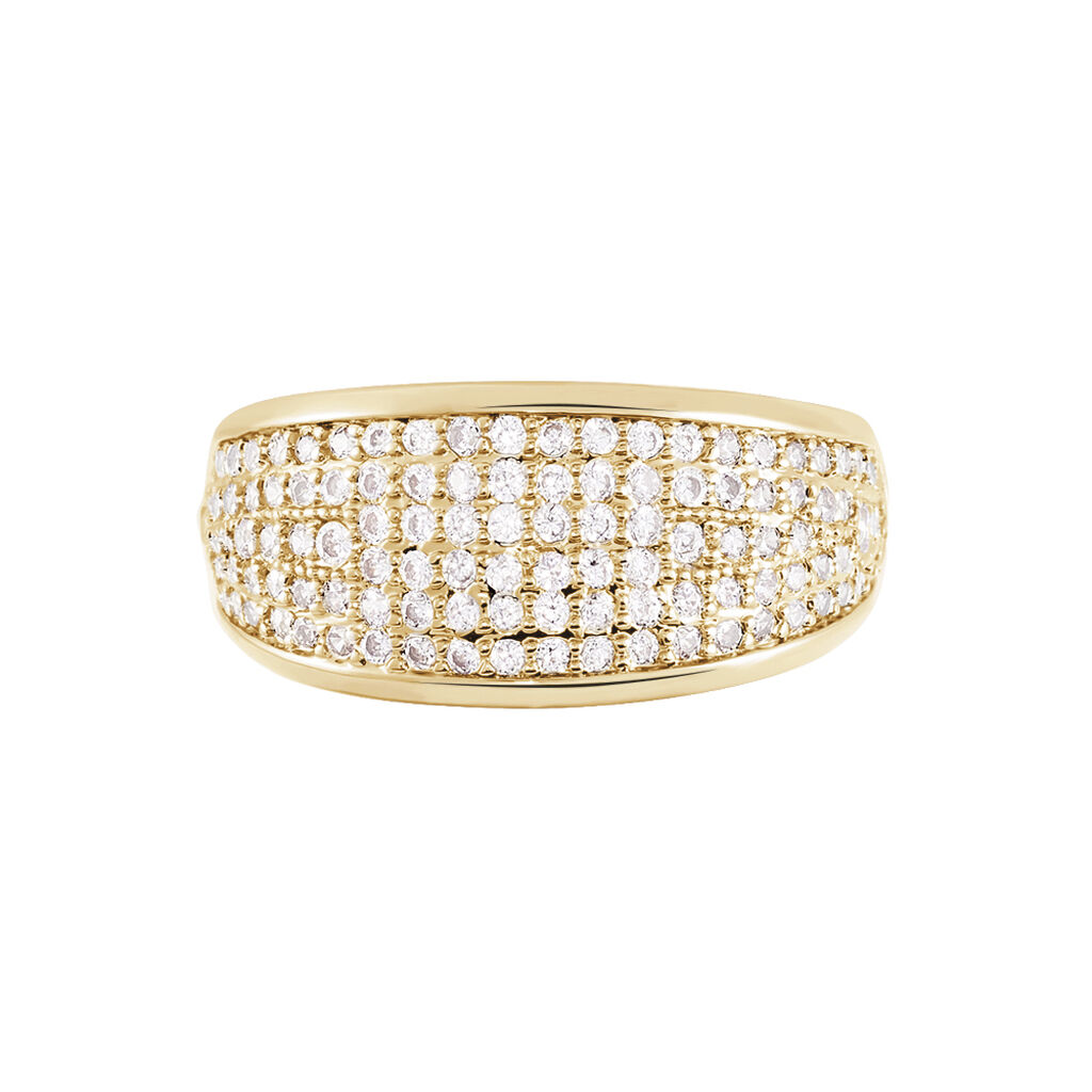 Anello Golden Dream Placcato Oro Giallo Cubic Zirconia - Anelli con Pietre Donna | Stroili