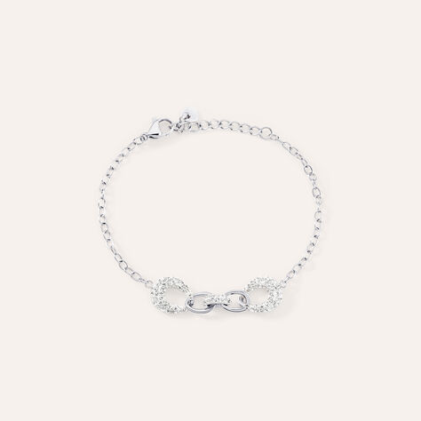 Bracciale Lady Phantasya Acciaio Cristallo - Bracciali Donna | Stroili