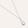 Collana Silver Elegance Argento Rodiato Cubic Zirconia