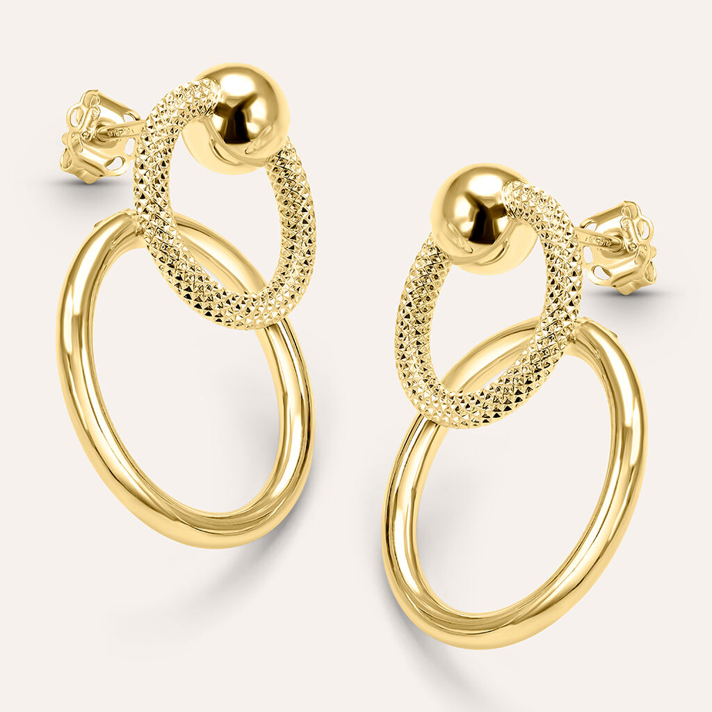 Orecchini Pendenti Isabelle Oro Giallo