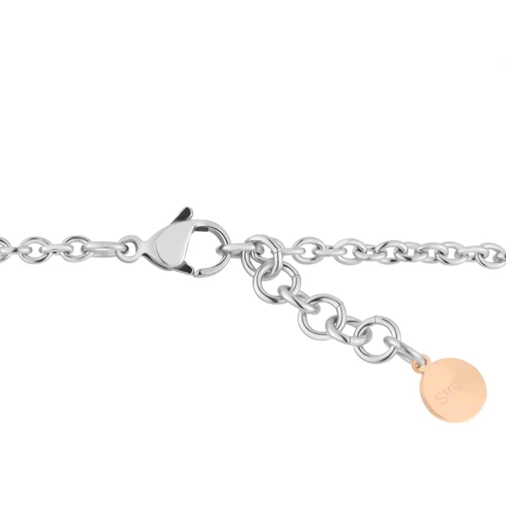 Bracciale Lady Code Acciaio Bicolore Bianco / Rosa - Bracciali Donna | Stroili