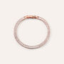 Bracciale Tennis Romantic Shine Metallo Cristallo