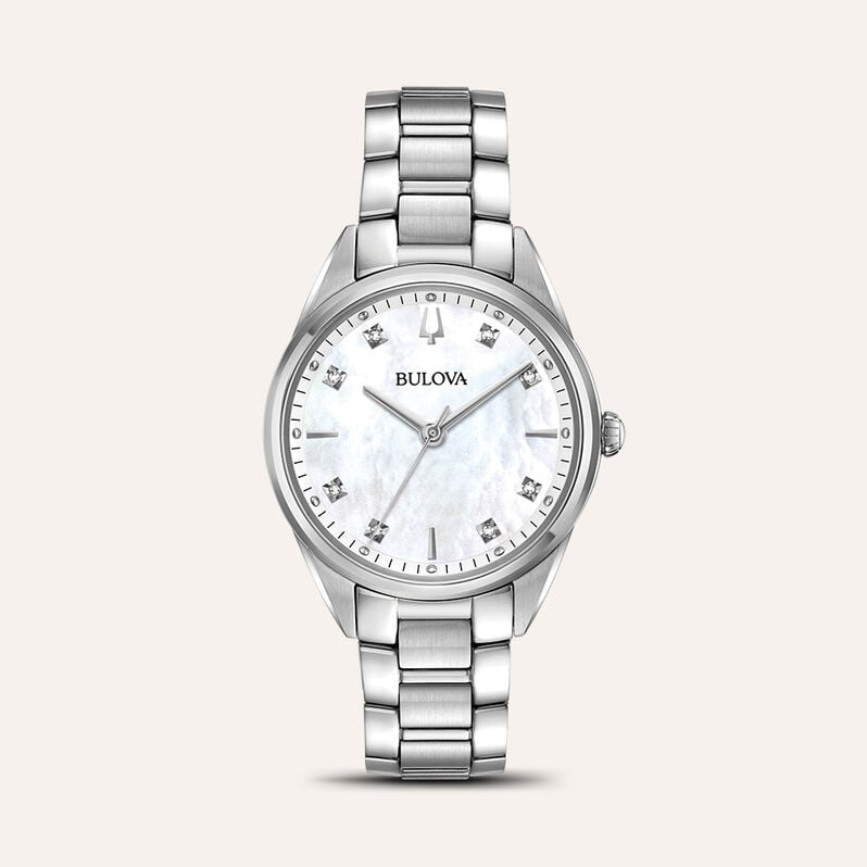 Orologio Al Quarzo Bulova Sutton 96p199 - Orologi solo Tempo Donna | Stroili
