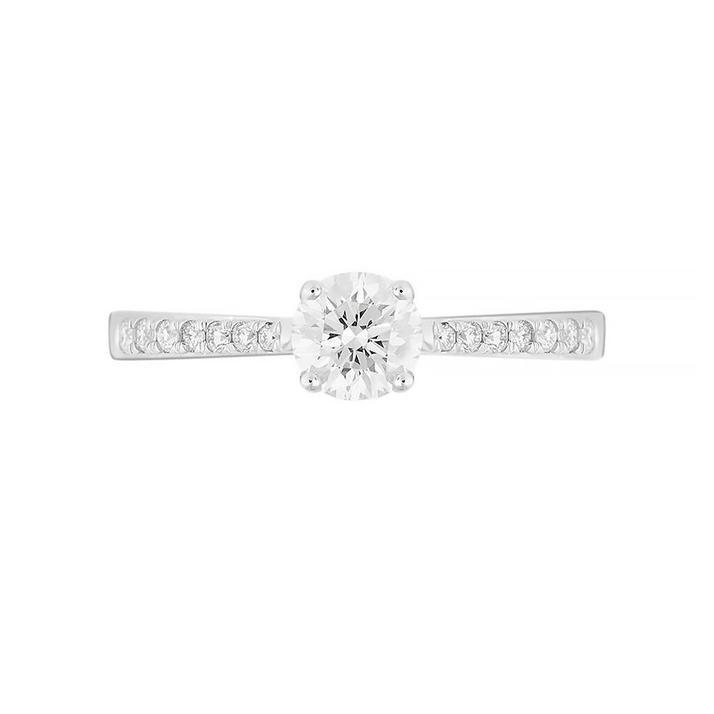 Anello Solitario Diamade Oro Bianco Diamante Lab-Grown - Anelli con Pietre Donna | Stroili
