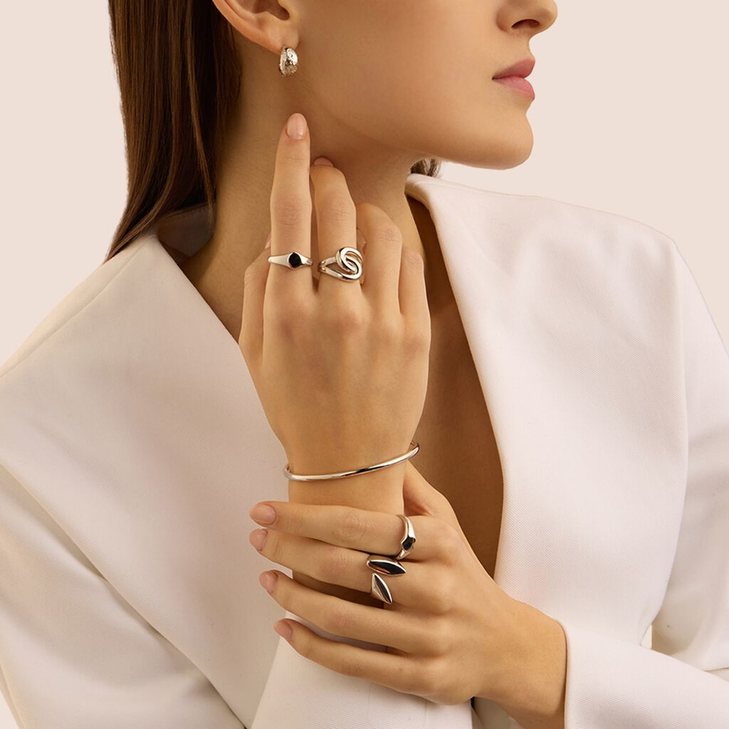 Bangle Silver Collection Argento Rodiato