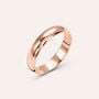 Fede Mantovana 4 mm Oro Rosa