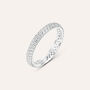 Anello Eternity Claire Oro Bianco Cubic Zirconia