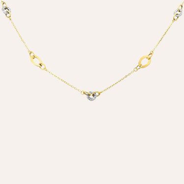 Catena Beverly Oro Bicolore
