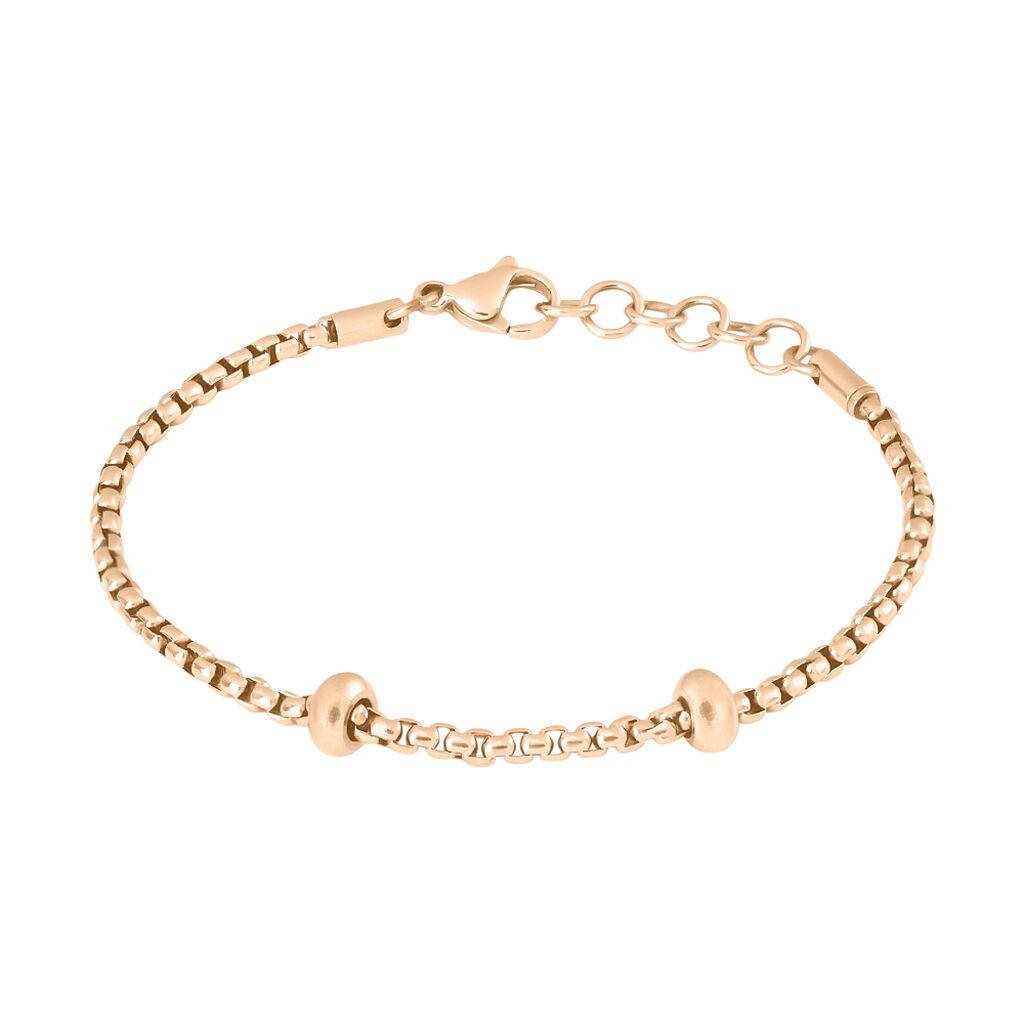 Bracciale Essential Code Acciaio Rosa - Bracciali Donna | Stroili