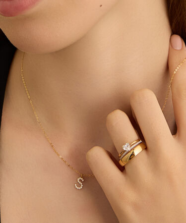 Orecchini Lobo Punto Luce Claire Oro Giallo Cubic Zirconia