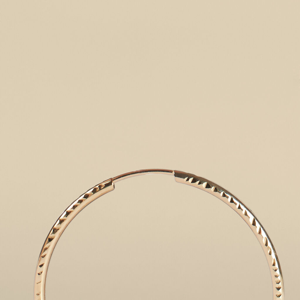 Orecchini A Cerchio Toujours Oro Giallo