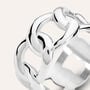 Anello Fascia Moonlight Acciaio