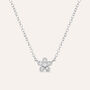 Collana Silver Baby Argento Rodiato Cubic Zirconia