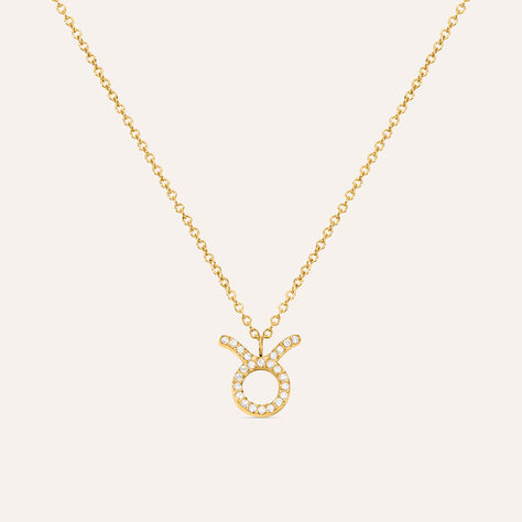 Collana Radiance Acciaio Dorato Cubic Zirconia - Collane Donna | Stroili