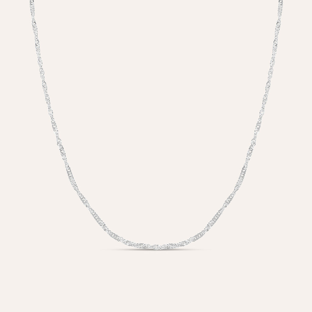 Catenina Silver Collection Argento Rodiato - Collane Catena Donna | Stroili