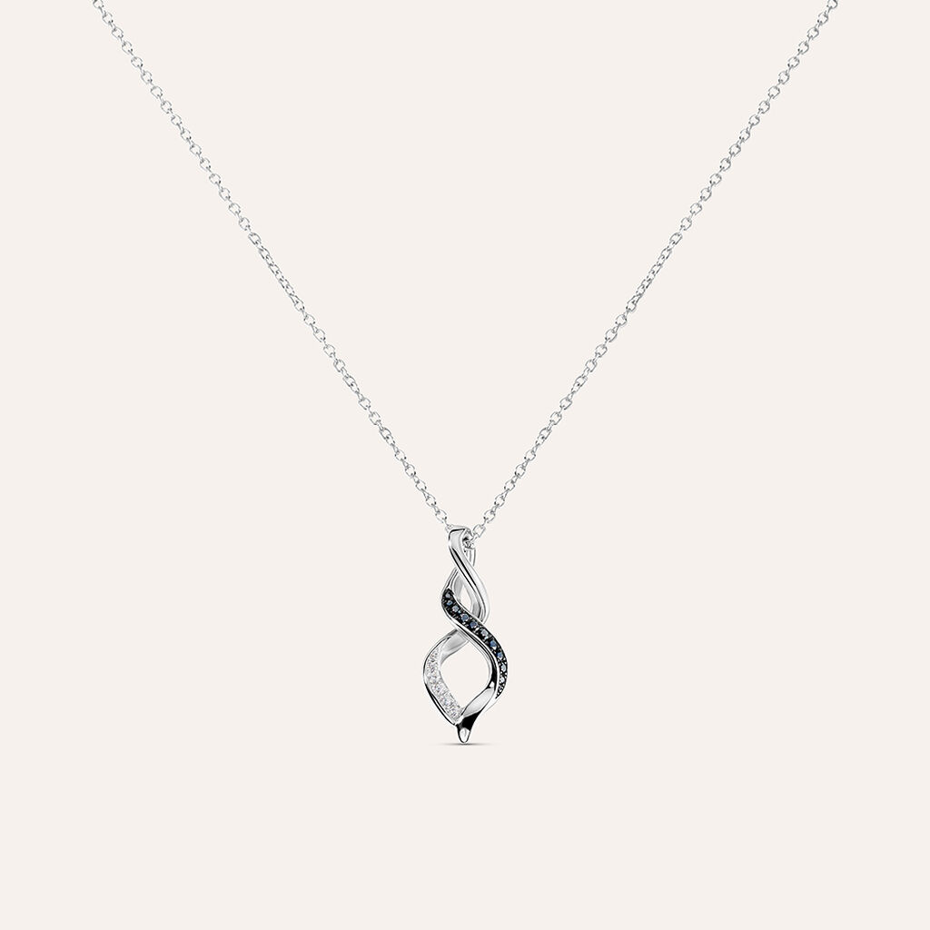 Collana Silver Shine Argento Rodiato Cubic Zirconia