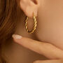 Orecchini A Cerchio Toujours Oro Giallo