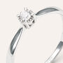Anello Solitario Diamazing Oro Bianco Diamante