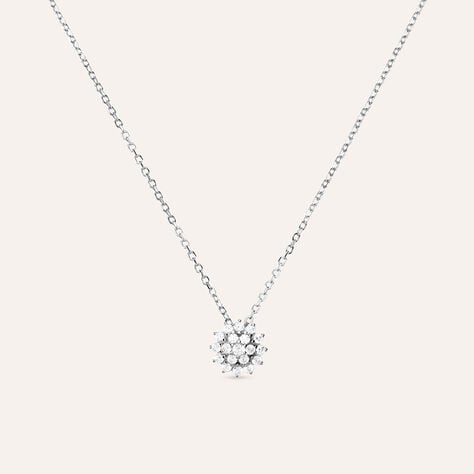 Collana Silver Elegance Argento Rodiato Cubic Zirconia - Collane Donna | Stroili