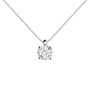 Collana Punto Luce Diamotion Oro Bianco Diamante