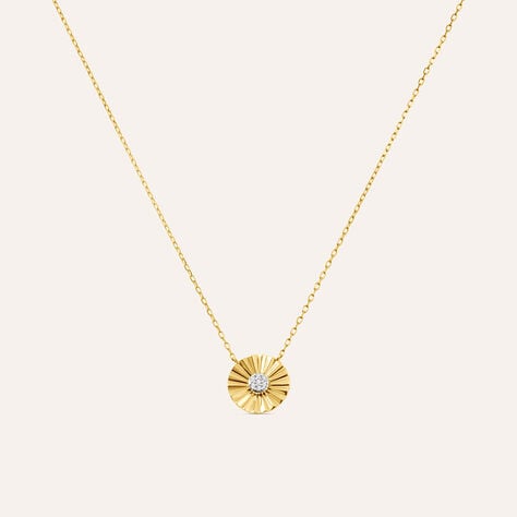 Collana Claire Oro Giallo Cubic Zirconia - Collane Donna | Stroili