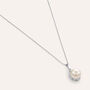 Collana Gold Pearls Oro Bianco Perla D'Acqua Dolce Diamante