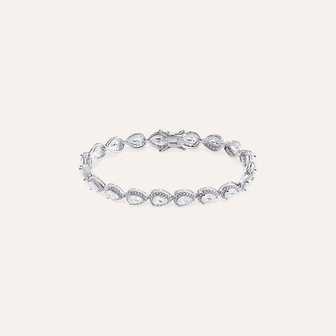 Bracciale Tennis Silver Elegance Argento Rodiato Cubic Zirconia - Bracciali Tennis Donna | Stroili
