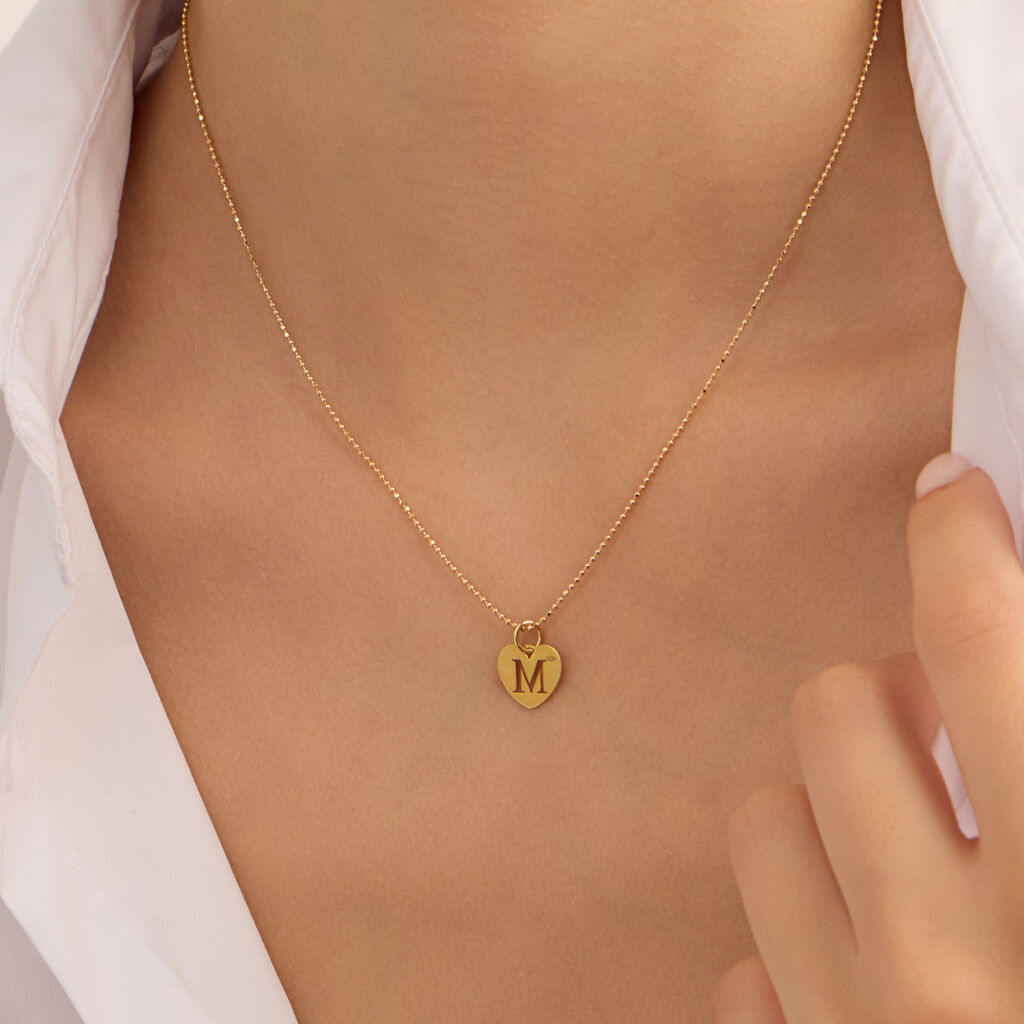 Pendente Poème Oro Giallo