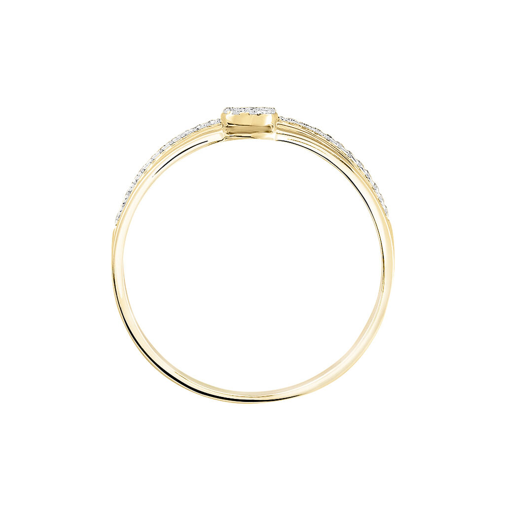 Anello Solitario Sophia Oro Giallo Diamante - Anelli con Pietre Donna | Stroili