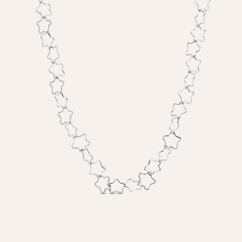 Girocollo Silver Collection Argento Stelle e Cubic zirconia - Collane Donna | Stroili