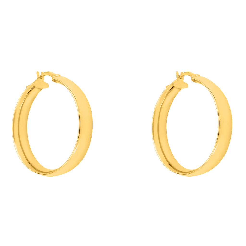 Orecchini A Cerchio Toujours Oro Giallo - Orecchini a Cerchio Donna | Stroili