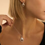 Collana Silver Elegance Argento Rodiato Cubic Zirconia