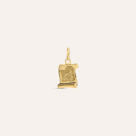 Pendente Holy Oro Giallo - Ciondoli con Incisione Unisex | Stroili