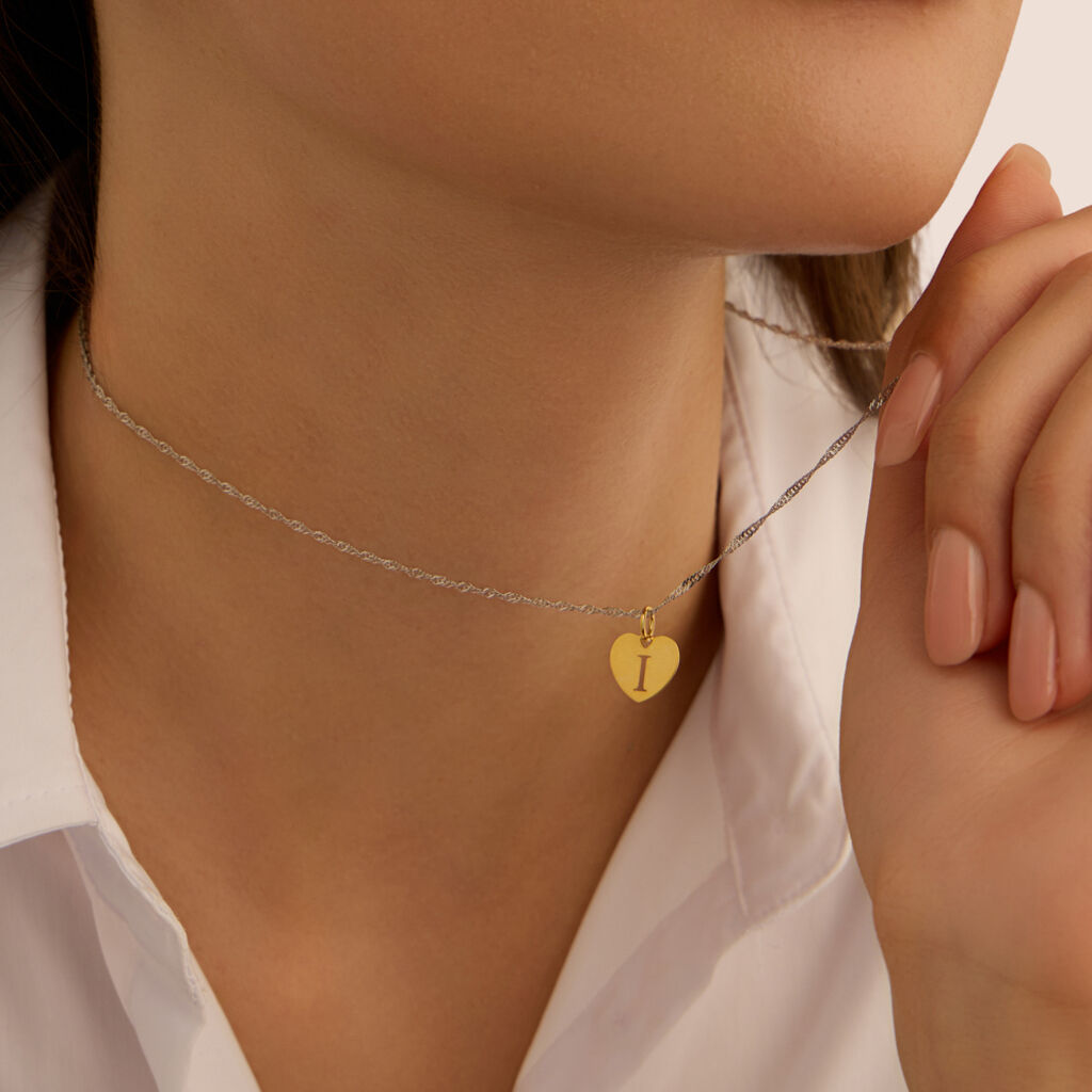 Pendente Poème Oro Giallo