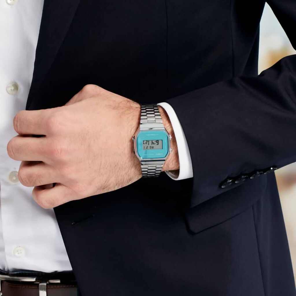 Orologio Al Quarzo Casio Vintage Vintage Collection A168wem-2ef - Orologi con Datario Unisex | Stroili