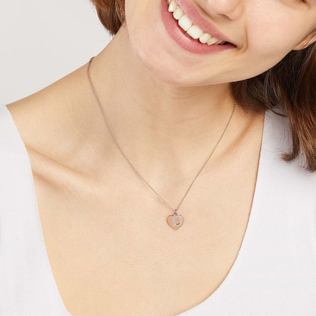 Collana Silver Collection Argento Bicolore Bianco / Rosa - Collane Donna | Stroili