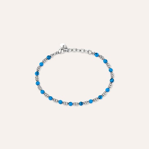 Bracciale Man Code Acciaio Turchese - Bracciali Uomo | Stroili