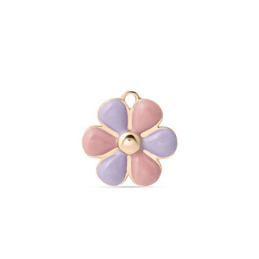Pendente Love Beats Argento Rosa