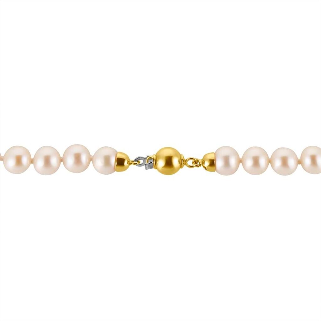 Collana Gabrielle Oro Giallo Perla D'Acqua Dolce - Collane Donna | Stroili