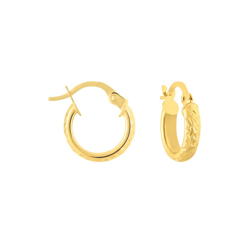 Orecchini A Cerchio Toujours Oro Giallo - Orecchini a Cerchio Donna | Stroili