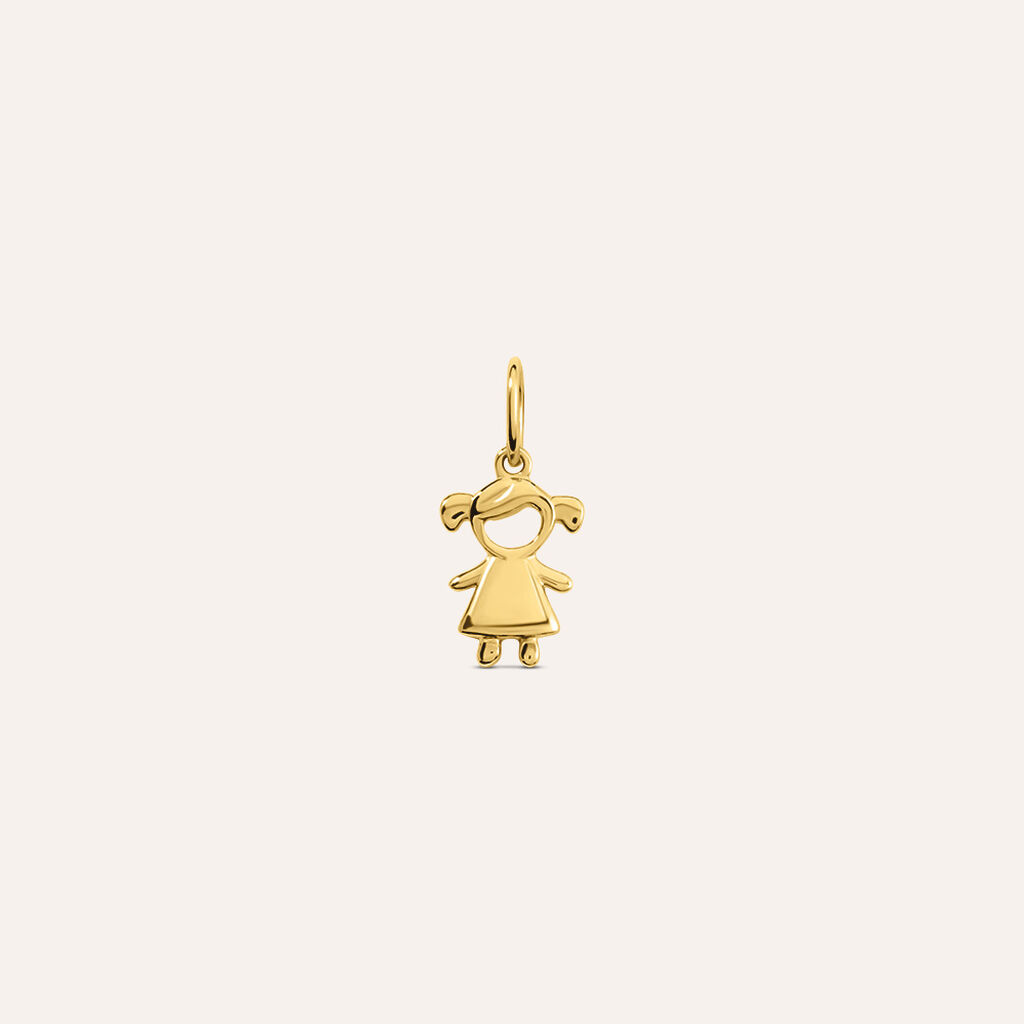 Pendente Love Beats Argento Dorato