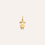Pendente Love Beats Argento Dorato