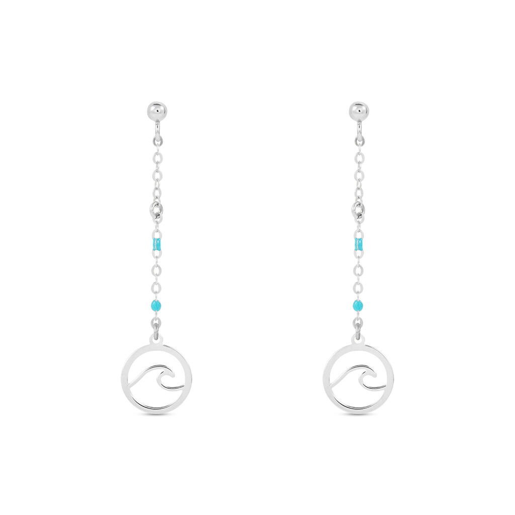 Orecchini Pendenti Silver Collection Argento Rodiato Pietra sintetica - Orecchini Pendenti Donna | Stroili