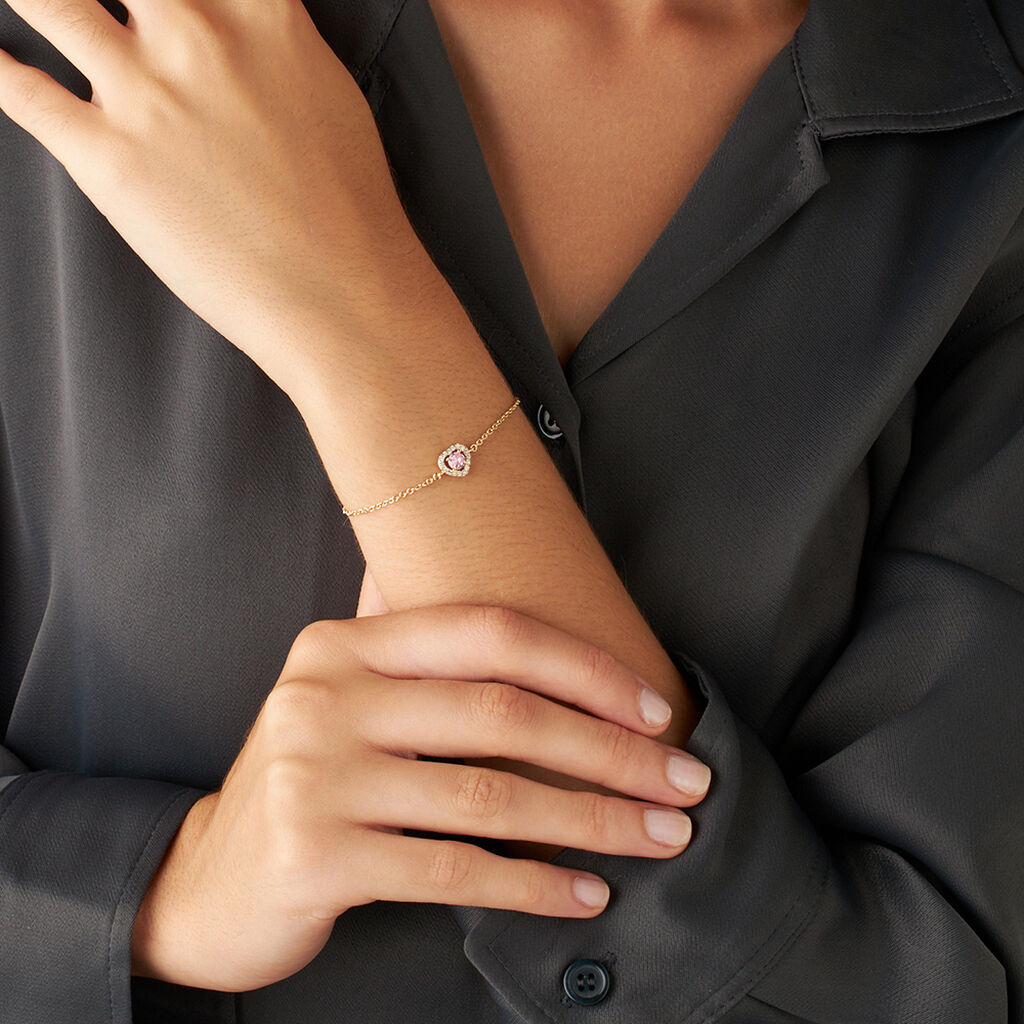 Bracciale Golden Dream Placcato Oro Giallo Cubic Zirconia