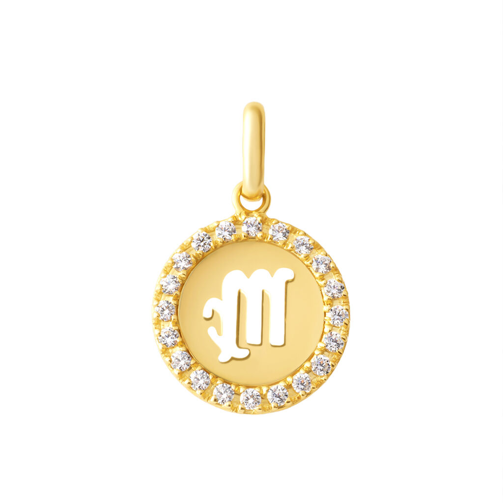 Pendente Poème Oro Giallo Cubic Zirconia - Ciondoli Donna | Stroili