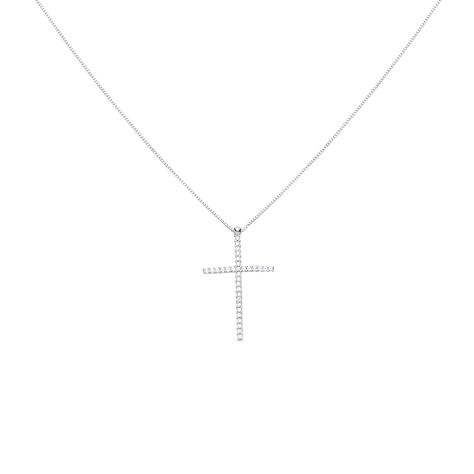 Collana Holy Oro Bianco Cubic Zirconia - Collane Donna | Stroili