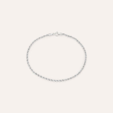 Bracciale Catena Colette Oro Bianco - Bracciali Donna | Stroili