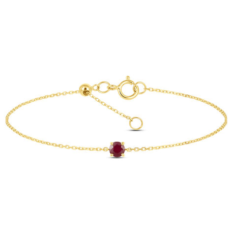 Bracciale Punto Luce Charlotte Oro Giallo Rubino - Bracciali Donna | Stroili