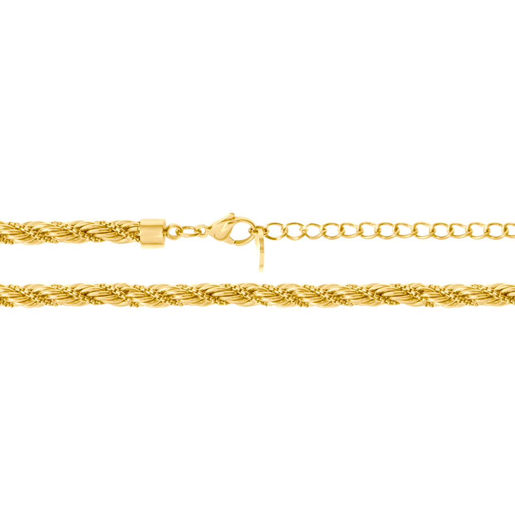 Catena Lady Code Acciaio Dorato - Collane Catena Donna | Stroili
